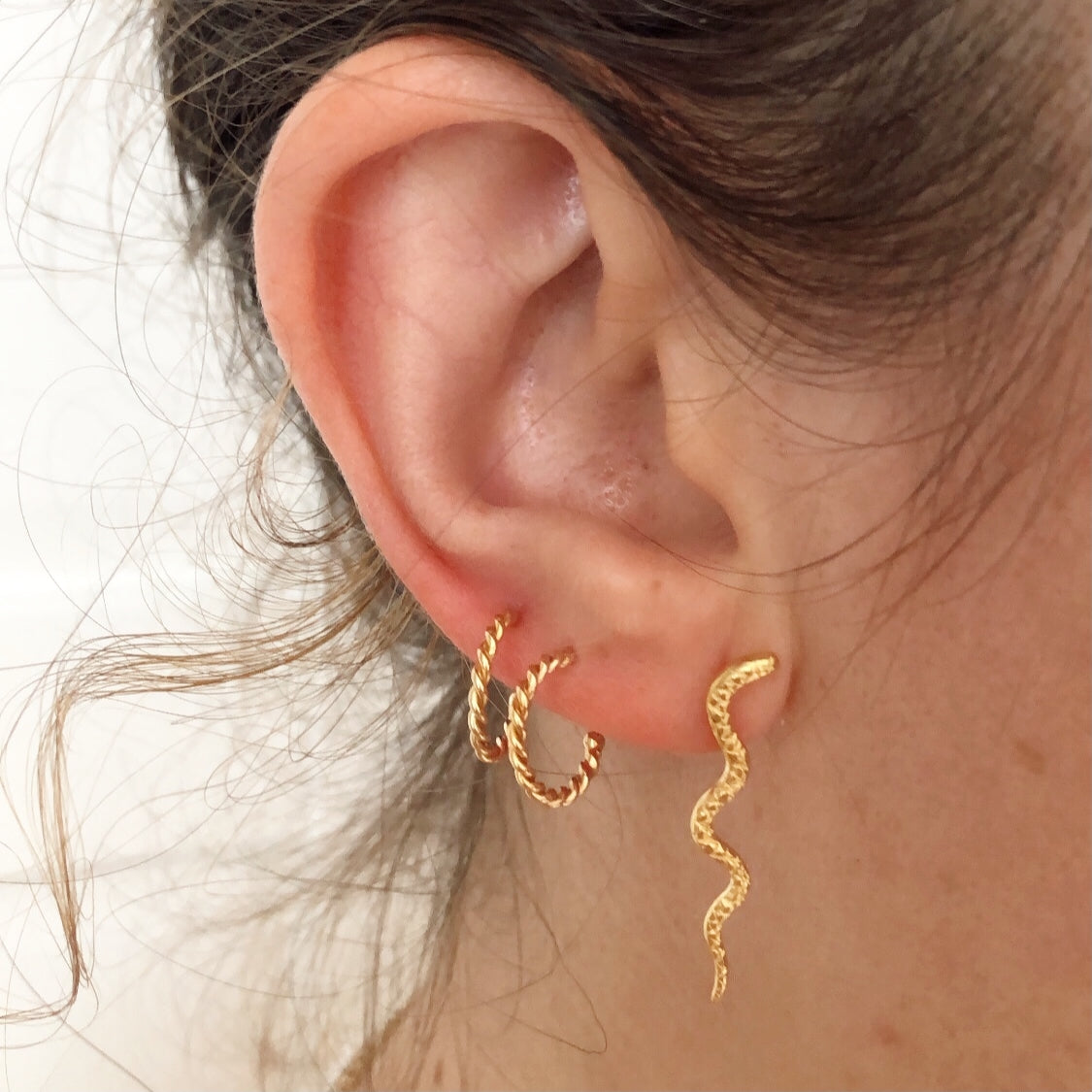 Pendientes Ophidia - Gold