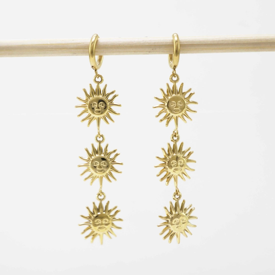 Pendientes Oporto - Gold