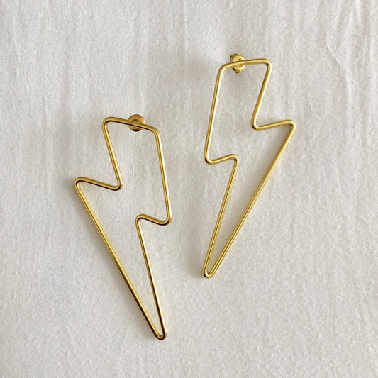 Pendientes Rayon - Gold