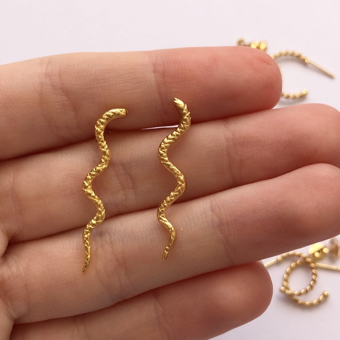 Pendientes Ophidia - Gold